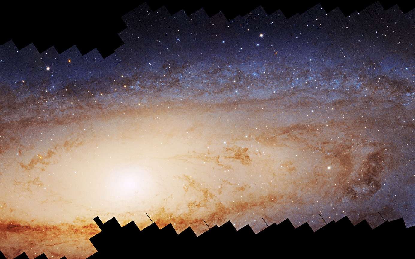 Hubble a mis 10 ans pour réaliser ce fantastique panorama de centaines de millions d'étoiles dans la galaxie d'Andromède !