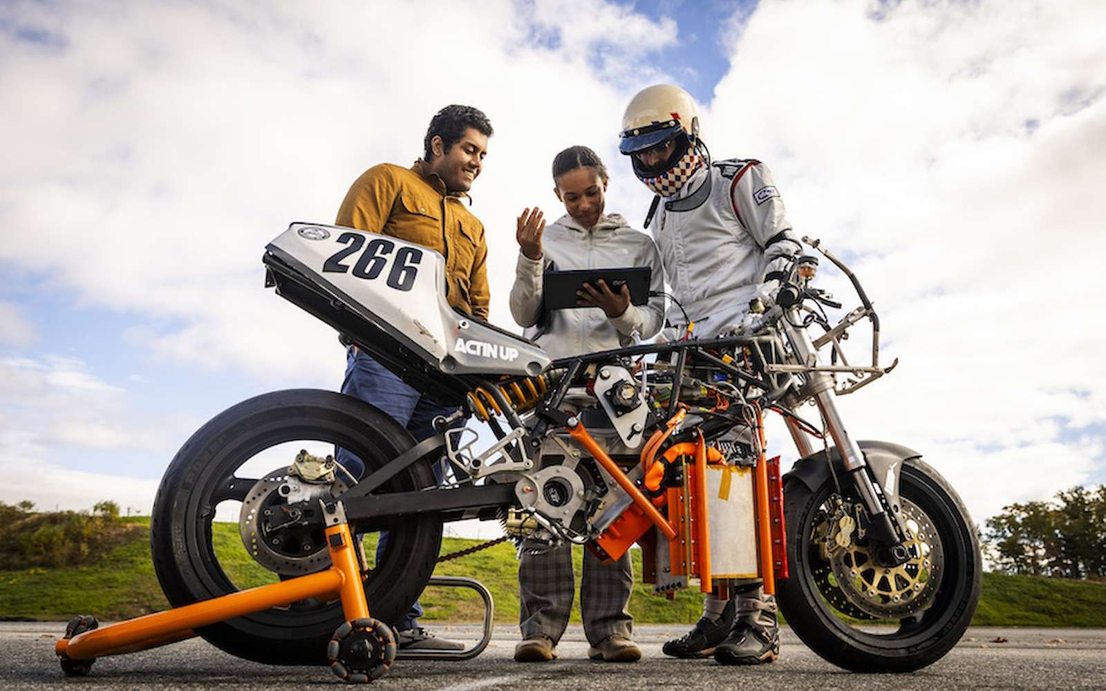 Le MIT teste une moto à hydrogène