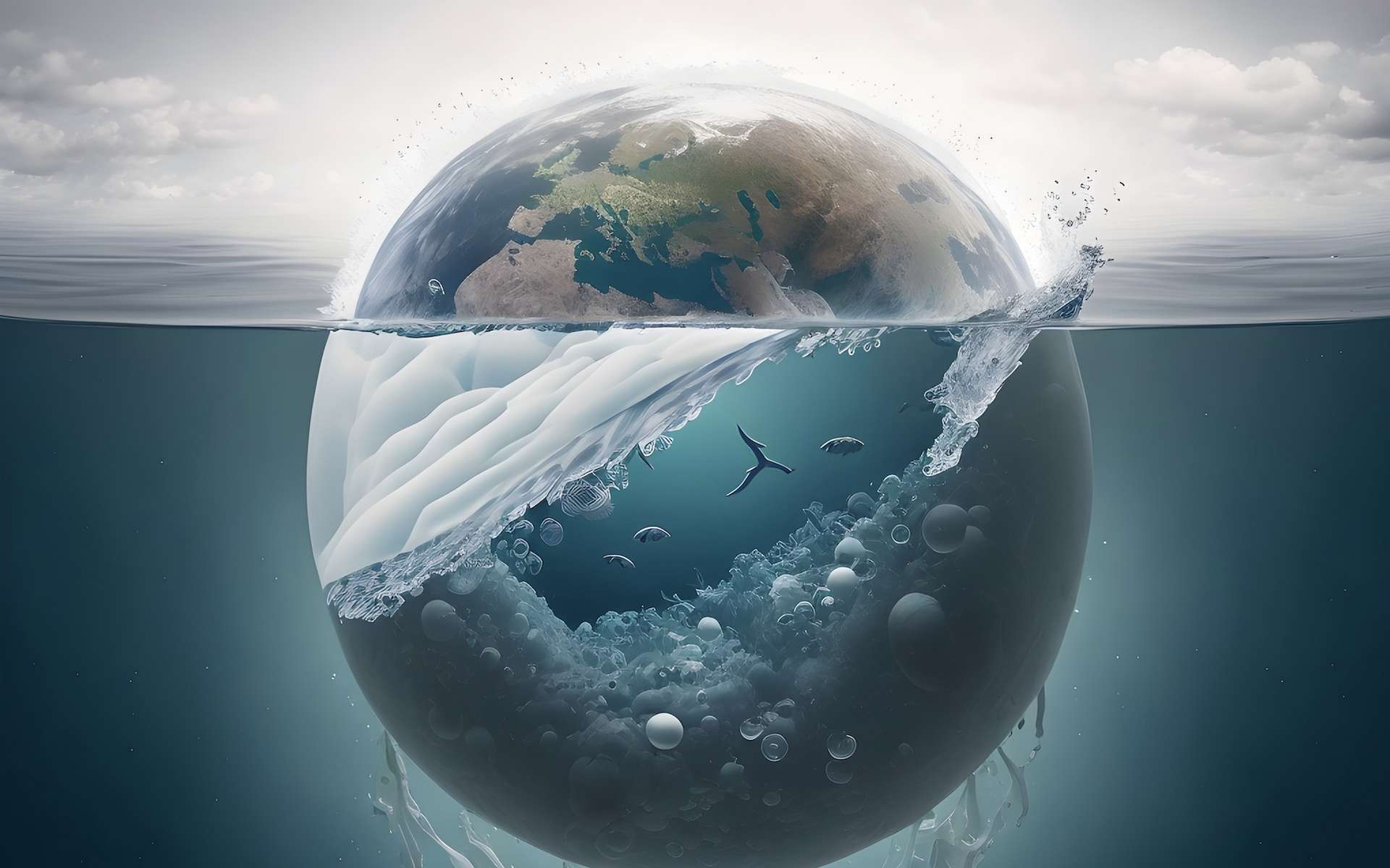 Le jour où les continents ont sombré sous les eaux : un événement majeur dans l'histoire de la Terre