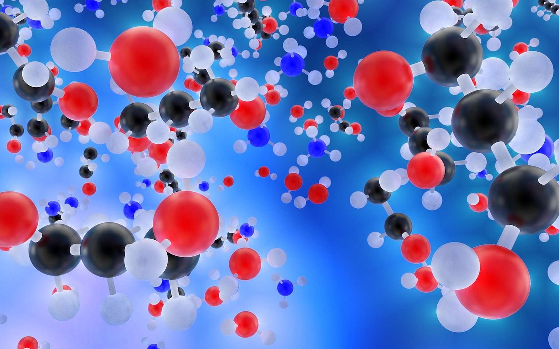 Les molécules forment entre elles des liaisons intermoléculaires plus ou moins fortes. © MasterTux, Pixabay, DP