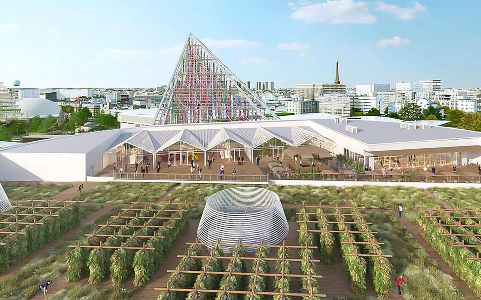 La plus grande ferme urbaine en Europe sera sur un toit de Paris