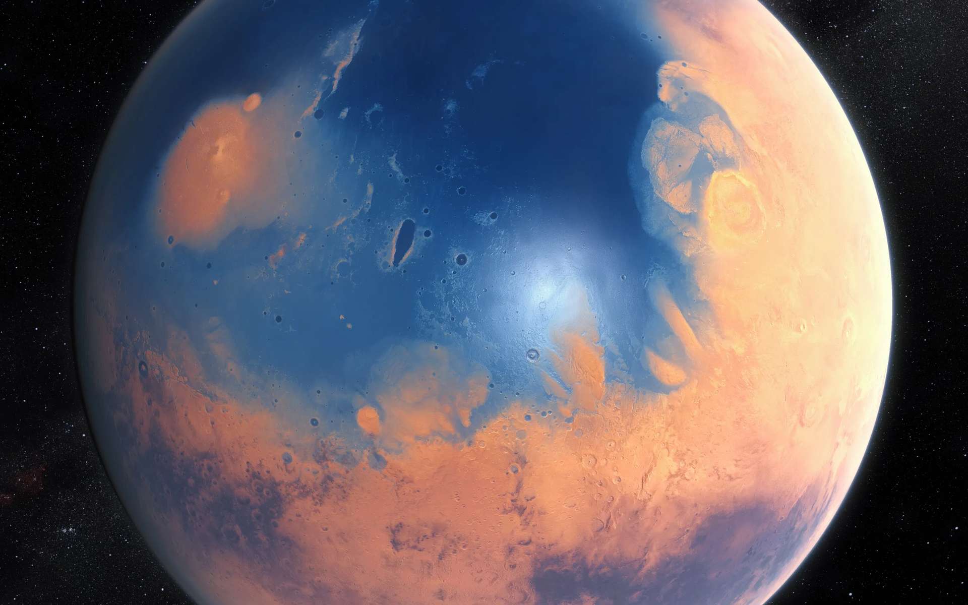 L'origine de l'eau sur Mars révélée par des météorites martiennes sur Terre ?