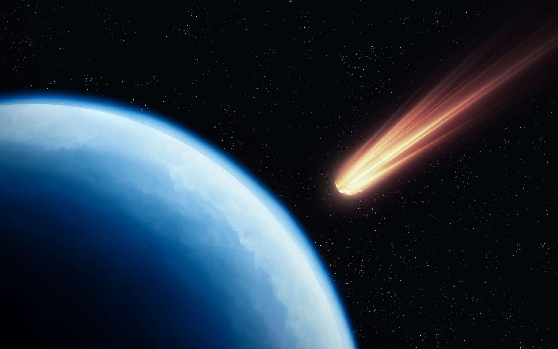 Et si la vie venait de « comètes rebondissantes » ?