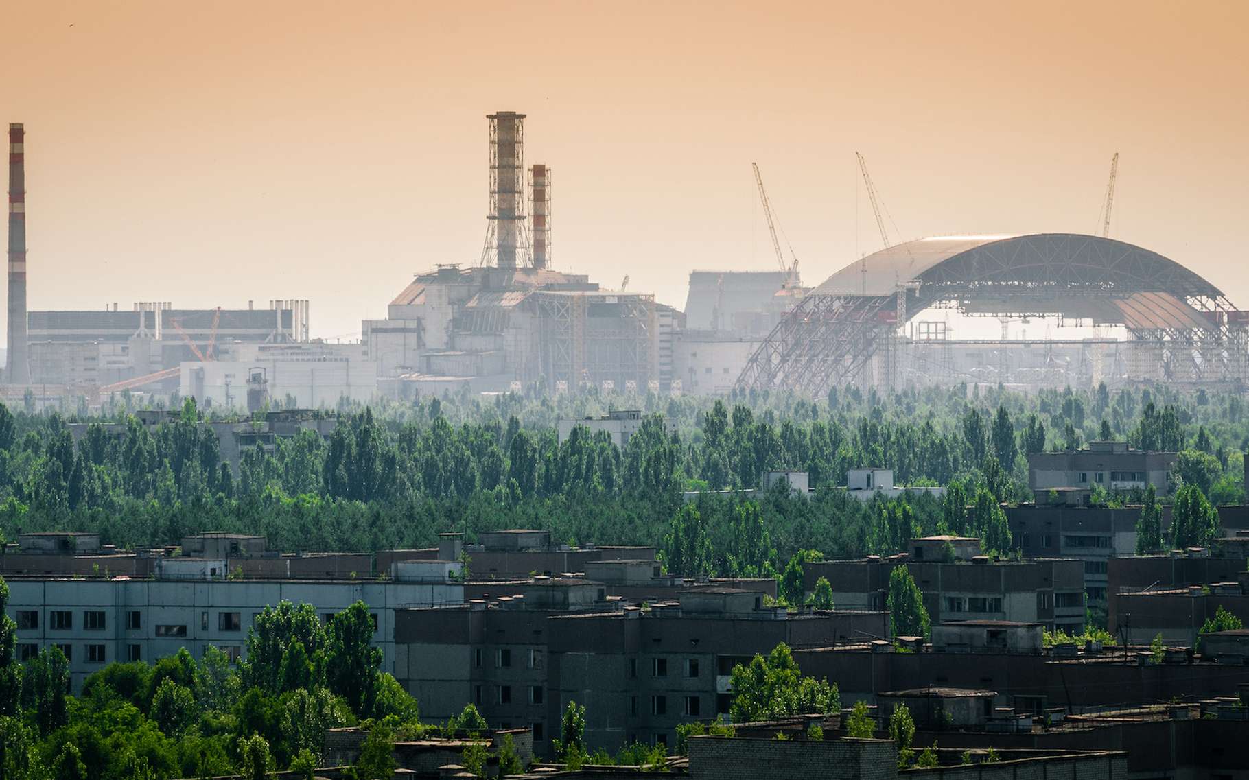 La situation se tend du côté de la centrale nucléaire de Tchernobyl (Ukraine). © NickMo, Adobe Stock