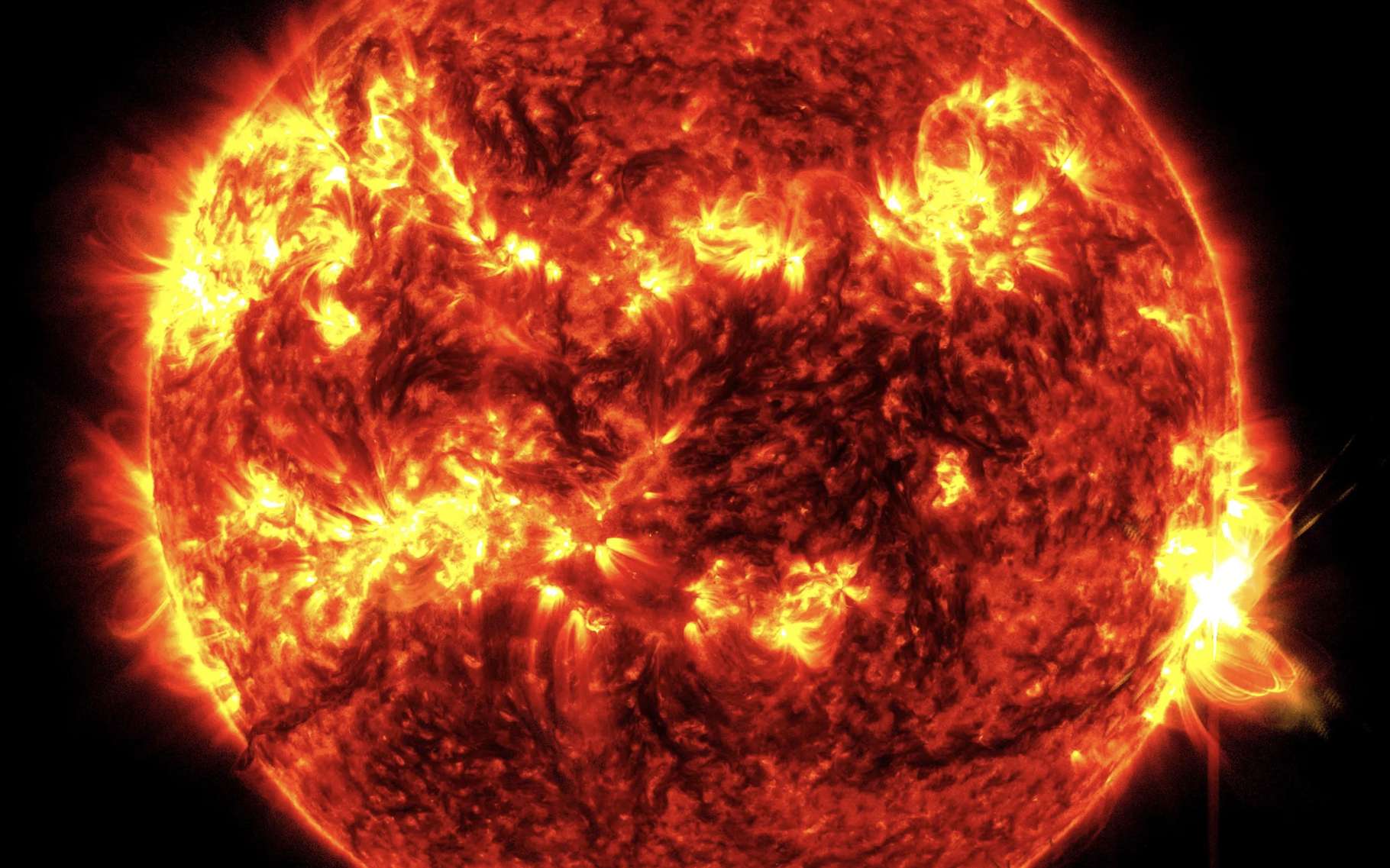Le Soleil vient de produire la plus puissante éruption de son nouveau cycle !