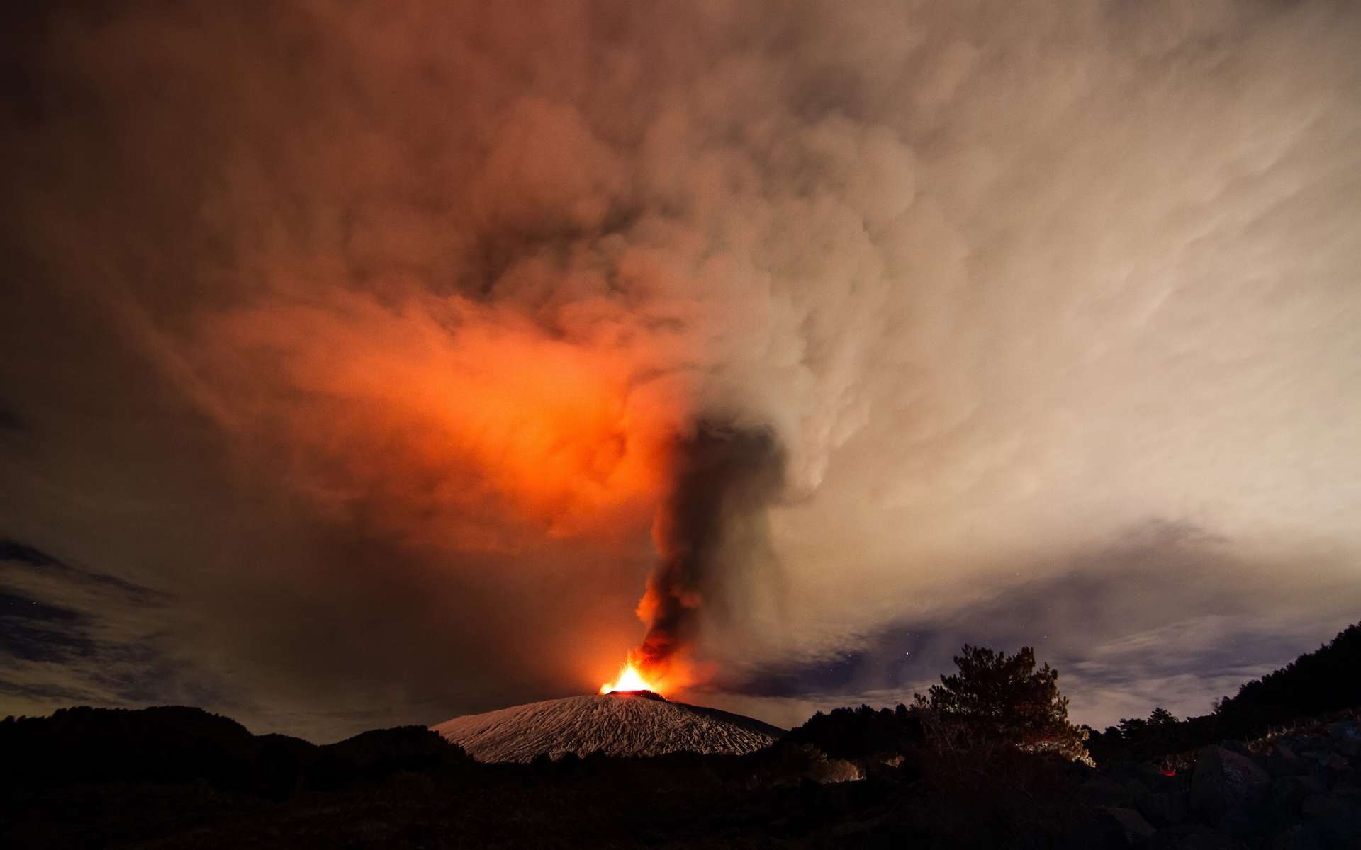 Éruption volcanique. © Wead, Adobe Stock