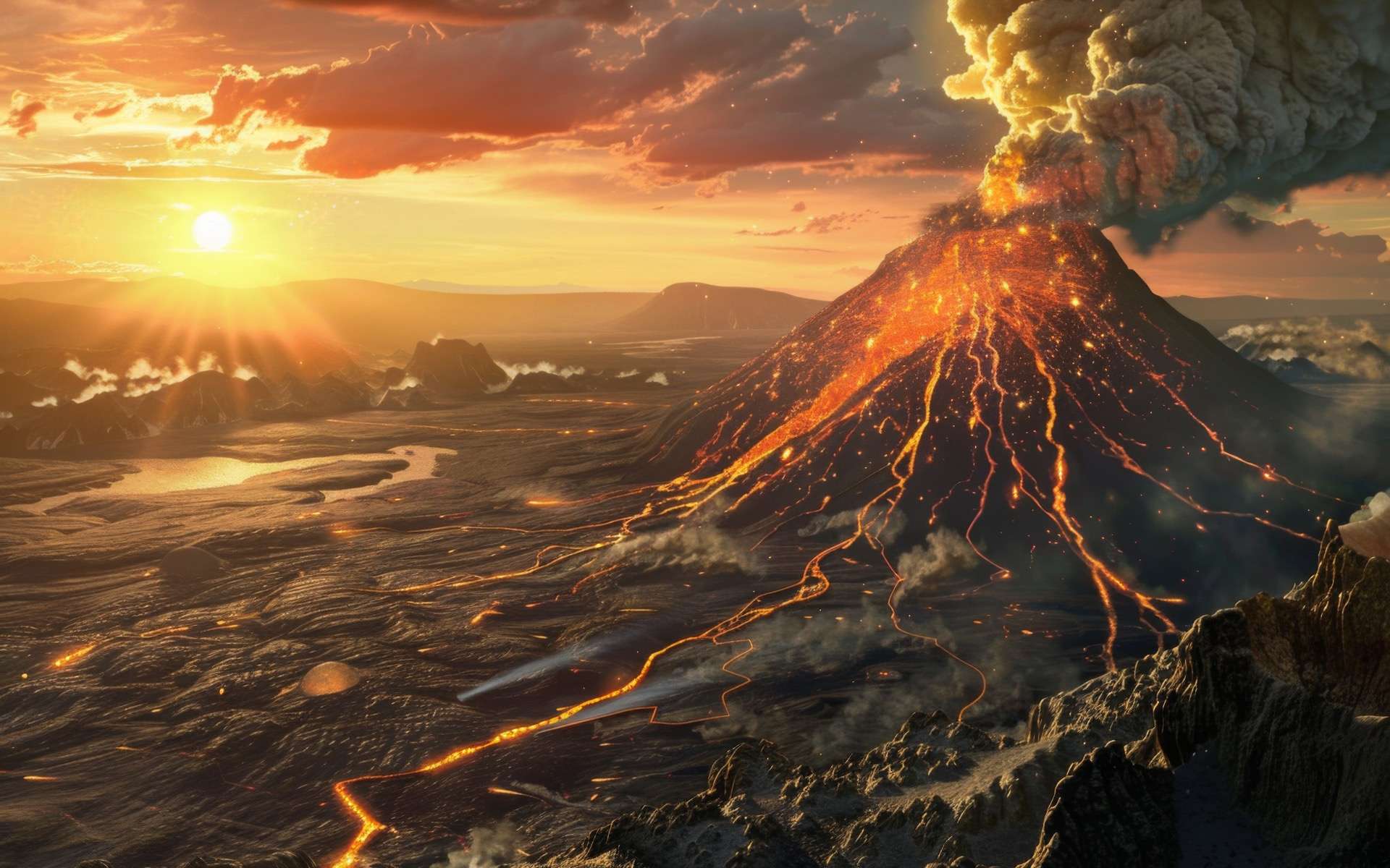 Et si les premiers continents ne s'étaient pas formés comme on le pensait ?
