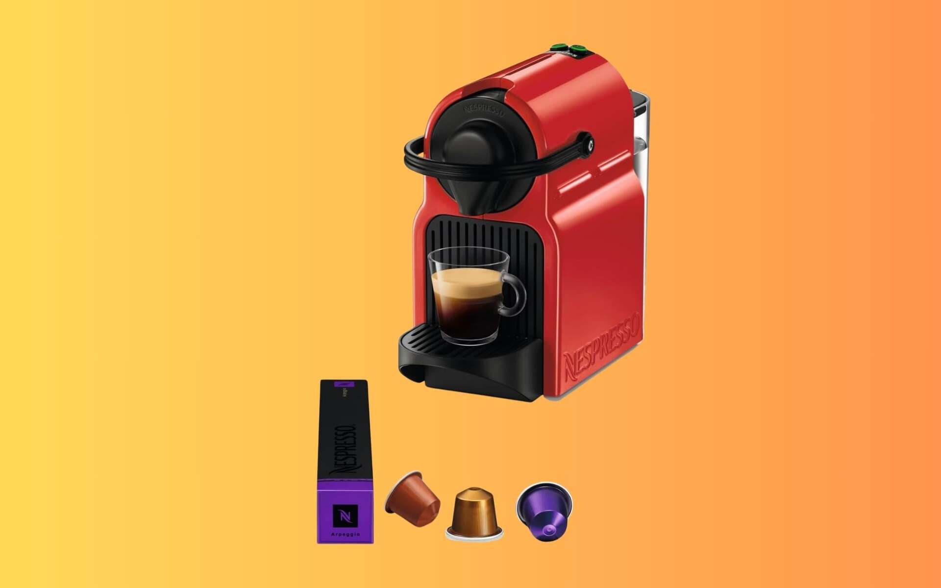 Krups Inissia : -21% sur cette machine à café Nespresso incontournable chez Amazon