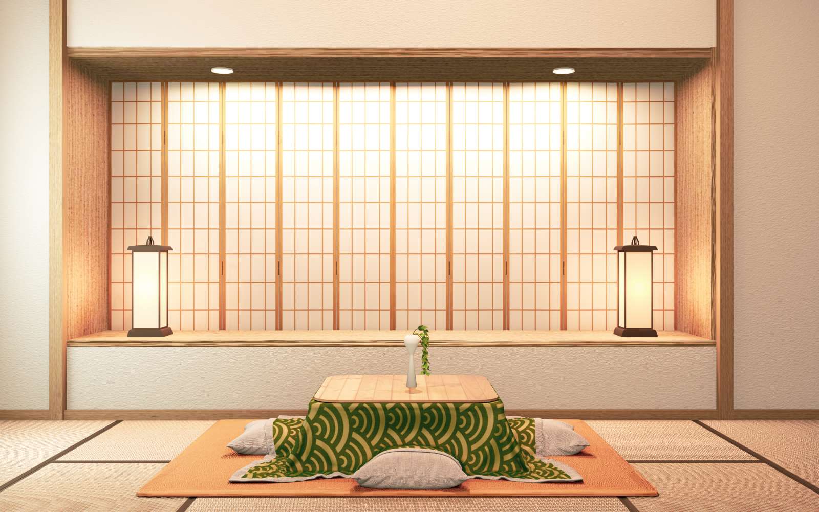 Cet étonnant meuble japonais traditionnel chauffant, peu connu chez nous, est idéal pour les petites surfaces