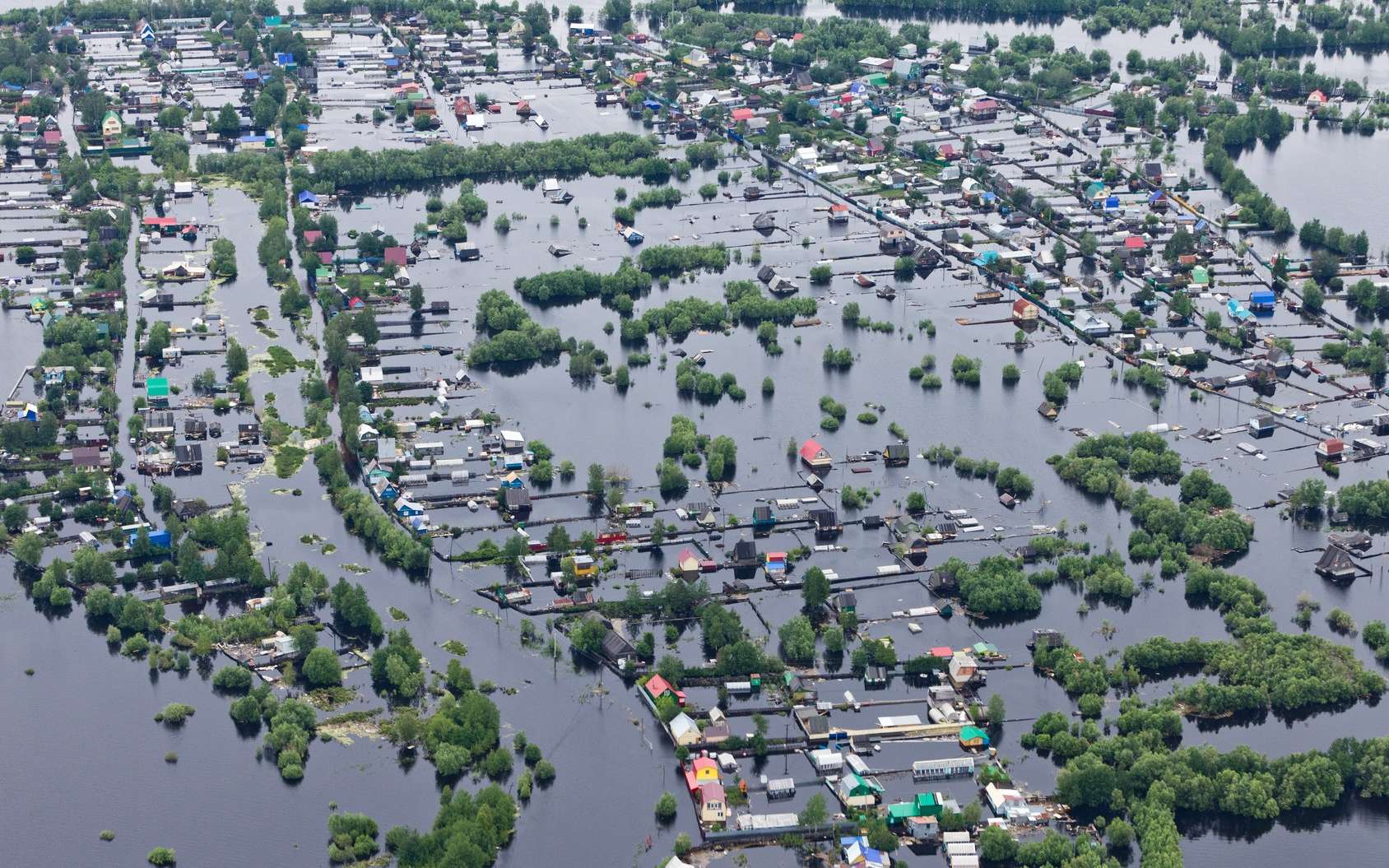 Les inondations causent des dommages importants. © Vladimir Melnikov, Fotolia
