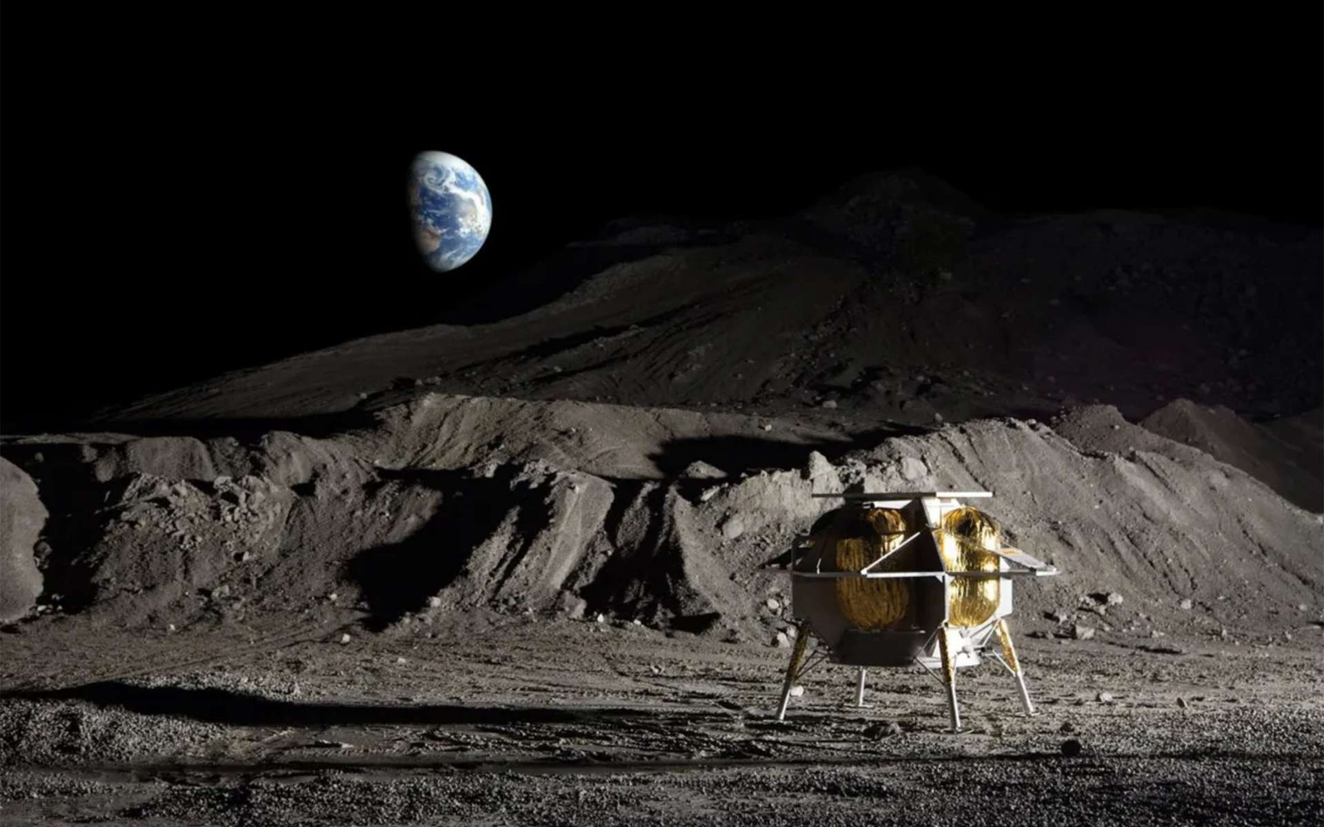 Une nouvelle ère de l'exploration robotique de la Lune s'ouvre avec trois missions