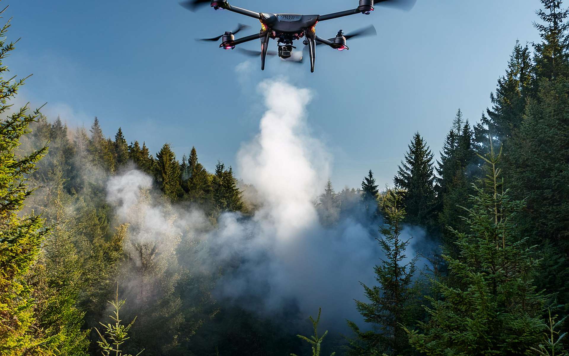 Les Ukrainiens ont transformé un drone en redoutable dragon qui crache le feu sur les forces russes !