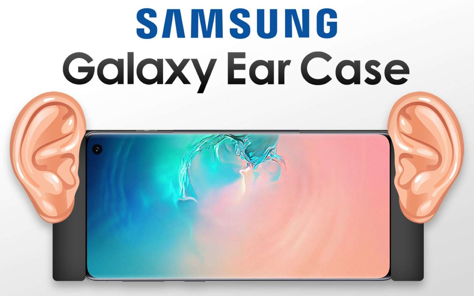 Des oreilles sur une coque de téléphone ? C'est Samsung qui l'envisage... © LetsGo Digital