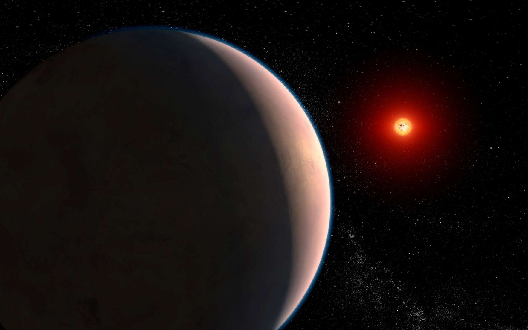 Le télescope James-Webb a détecté de la vapeur d'eau en observant le passage de cette planète devant son étoile !