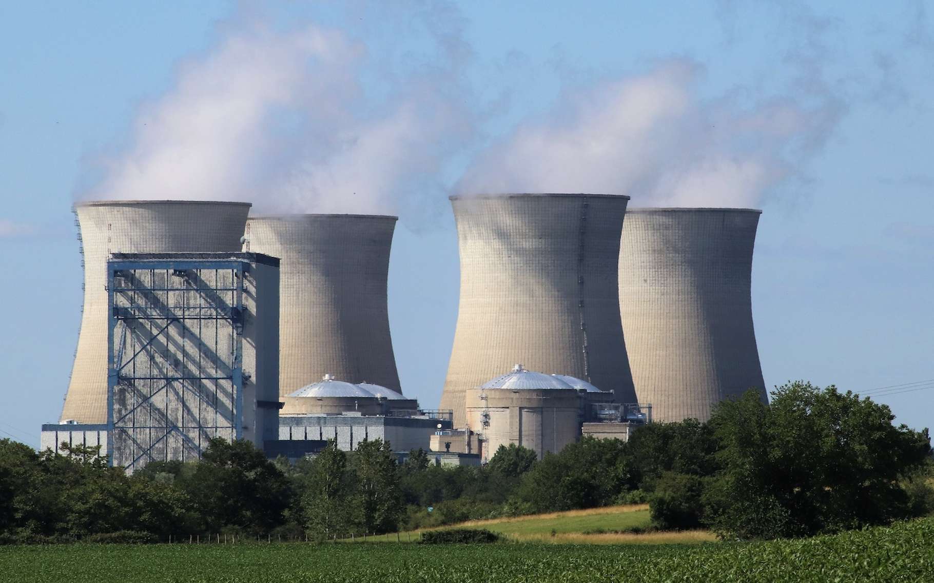 Une étude menée par des ingénieurs d’EDF montre que la production d’électricité nucléaire en France émet extrêmement peu de CO2. © ERIC, Adobe Stock