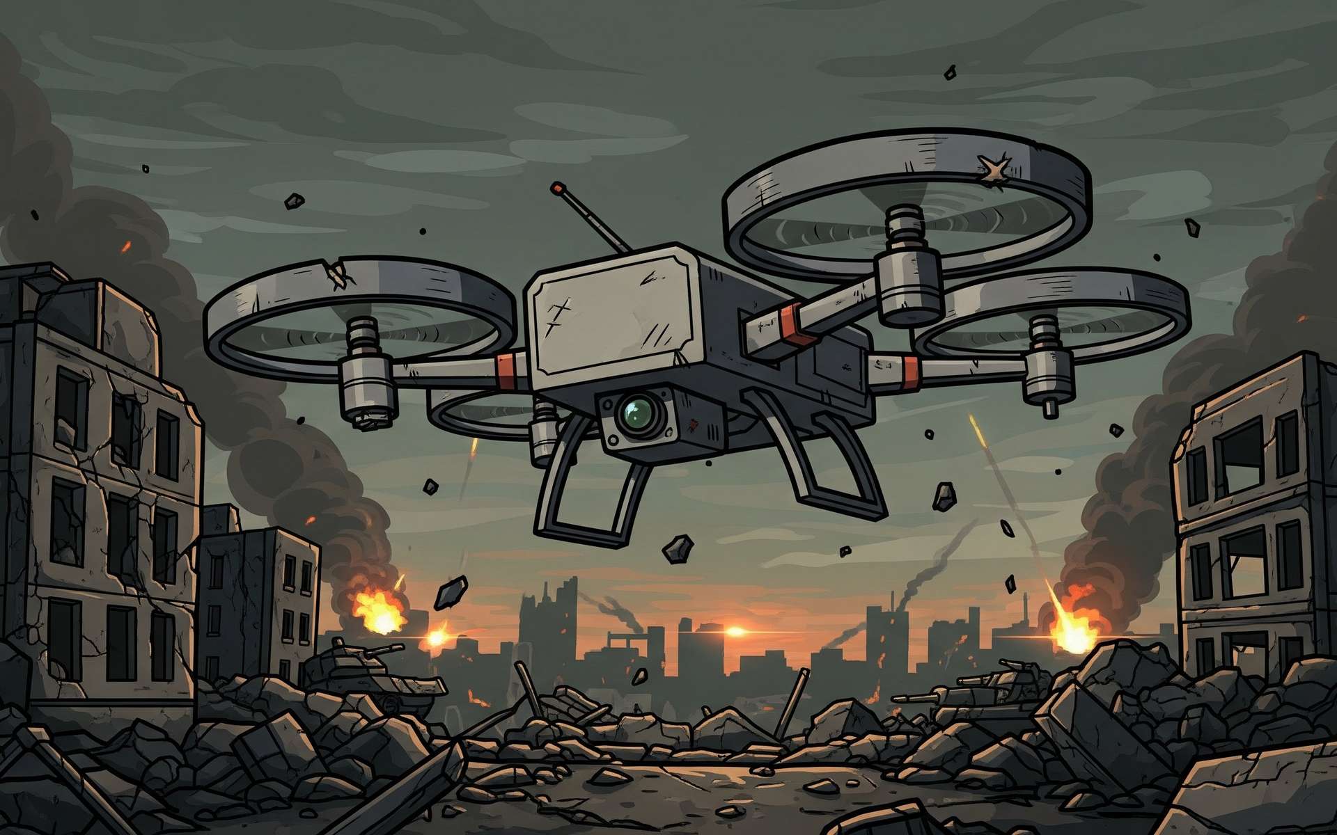 Guerre en Ukraine : un bricolage ingénieux pour les drones... qui pourrait révolutionner les embuscades militaires