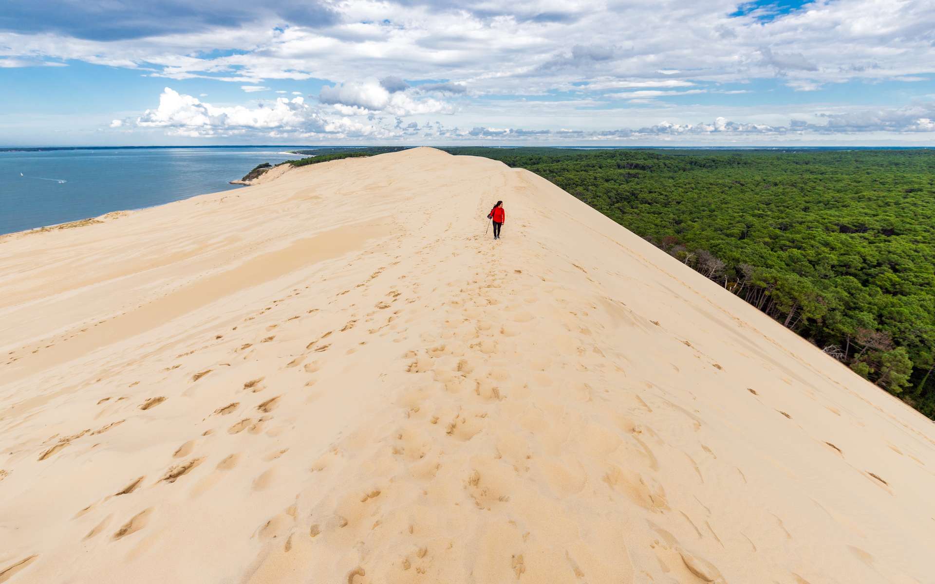En Gironde, la Dune du Pilat a perdu près de 4 mètres en un an