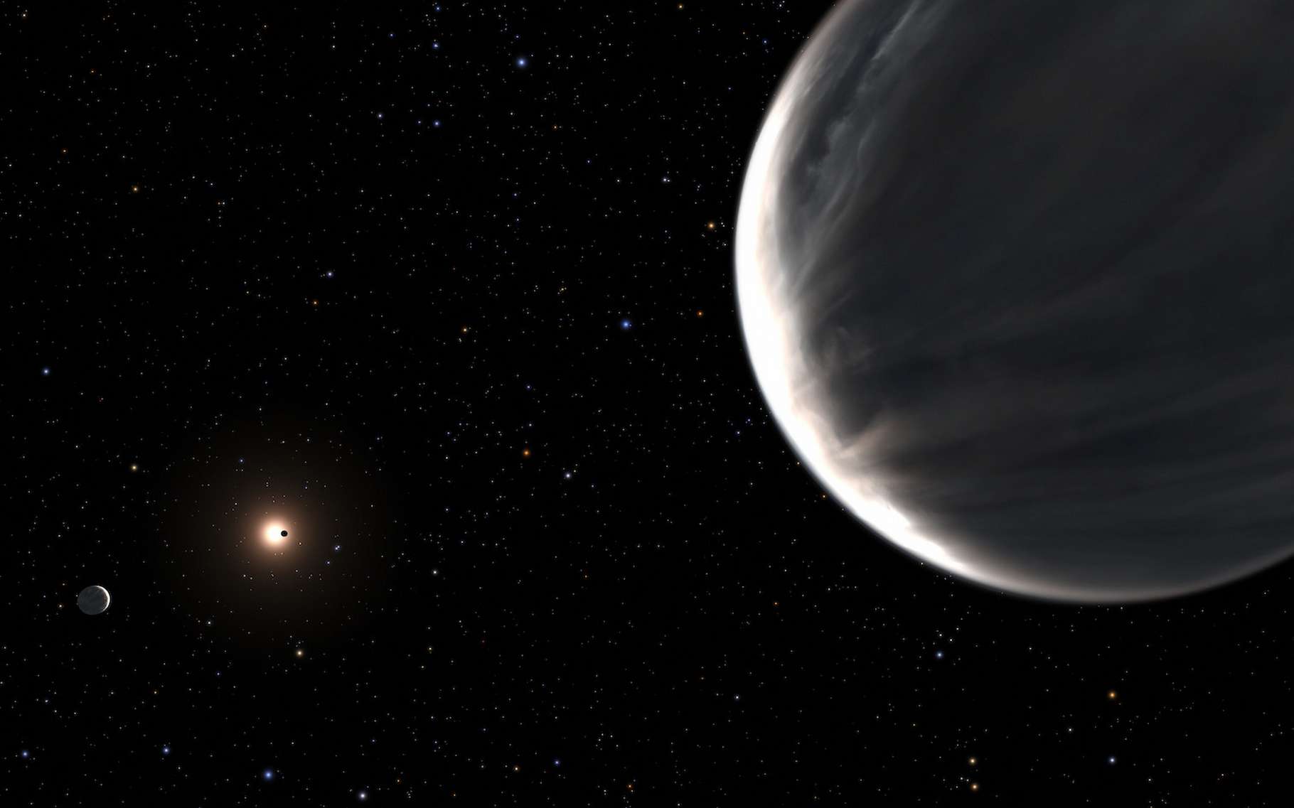 Découverte exceptionnelle d'un nouveau type d'exoplanètes riches en eau