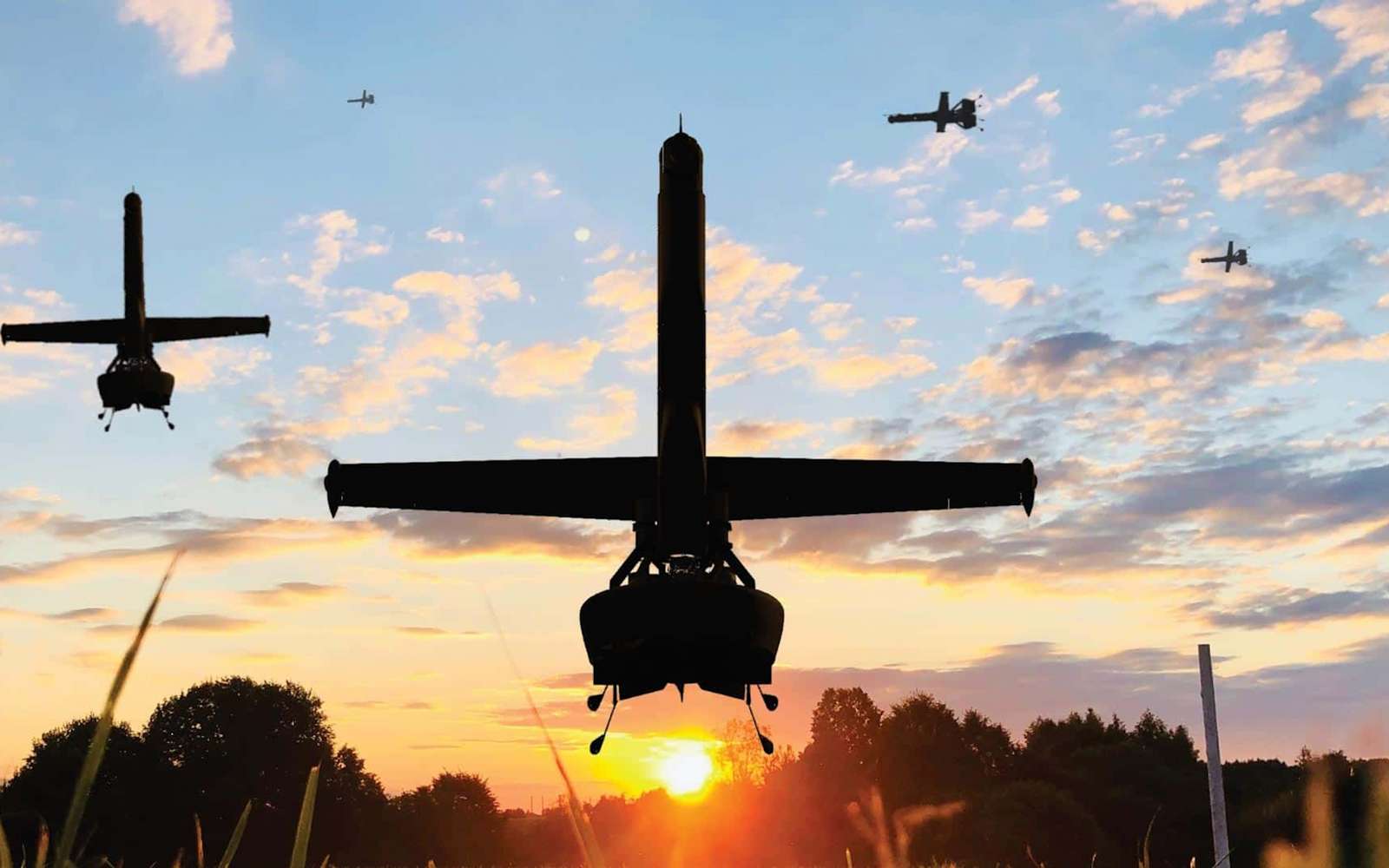 V-BAT, l'étrange drone militaire des Américains qui vole en essaim