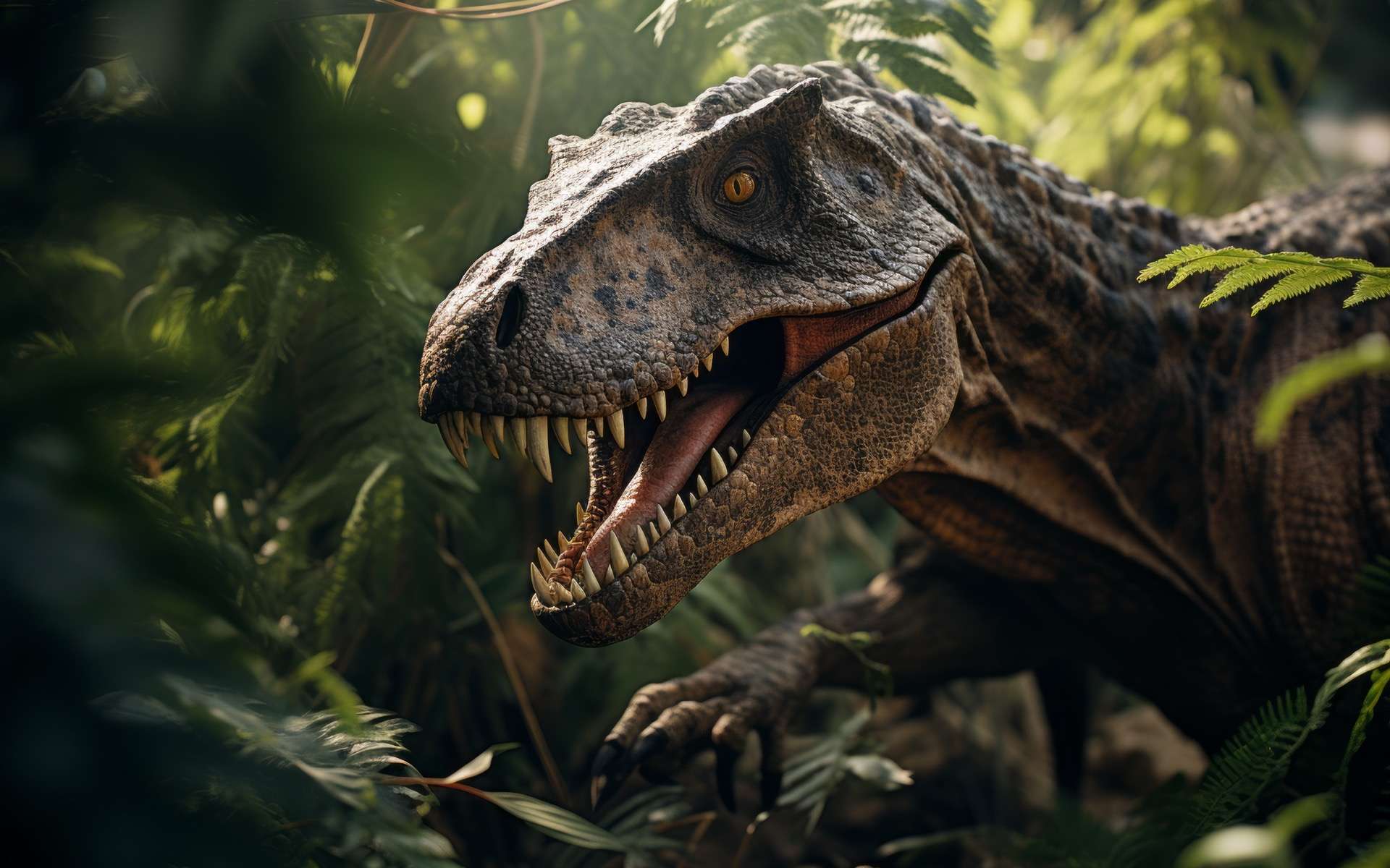 Un tyrannosaure découvert avec son dernier repas dans l'estomac