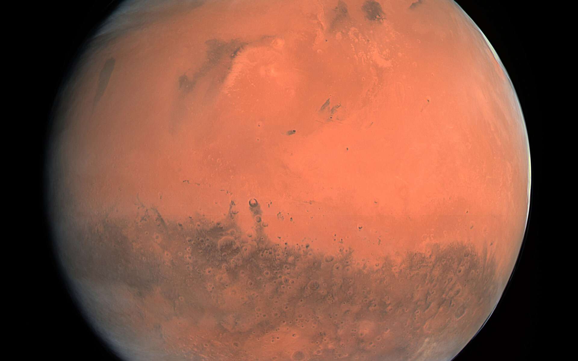 Vue de Mars en vraies couleurs. © ESA/MPS for Osiris Team