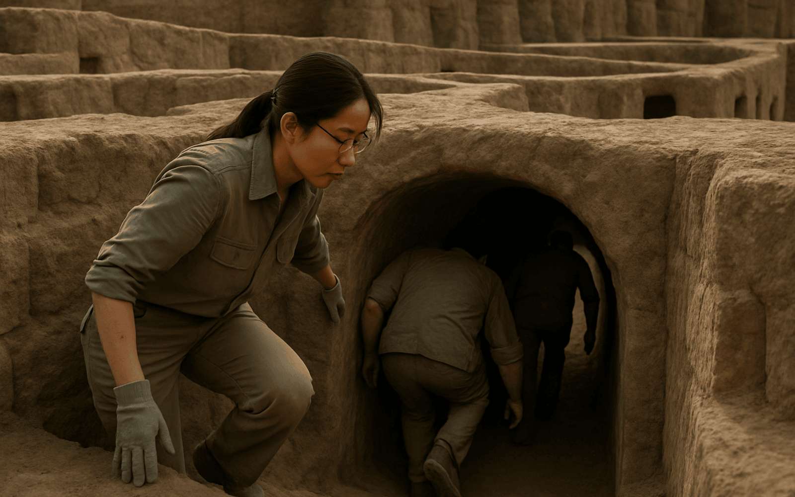 Les archéologues ne s'attendaient pas à trouver ces tunnels gigantesques enfouis sous cette ville antique en Chine