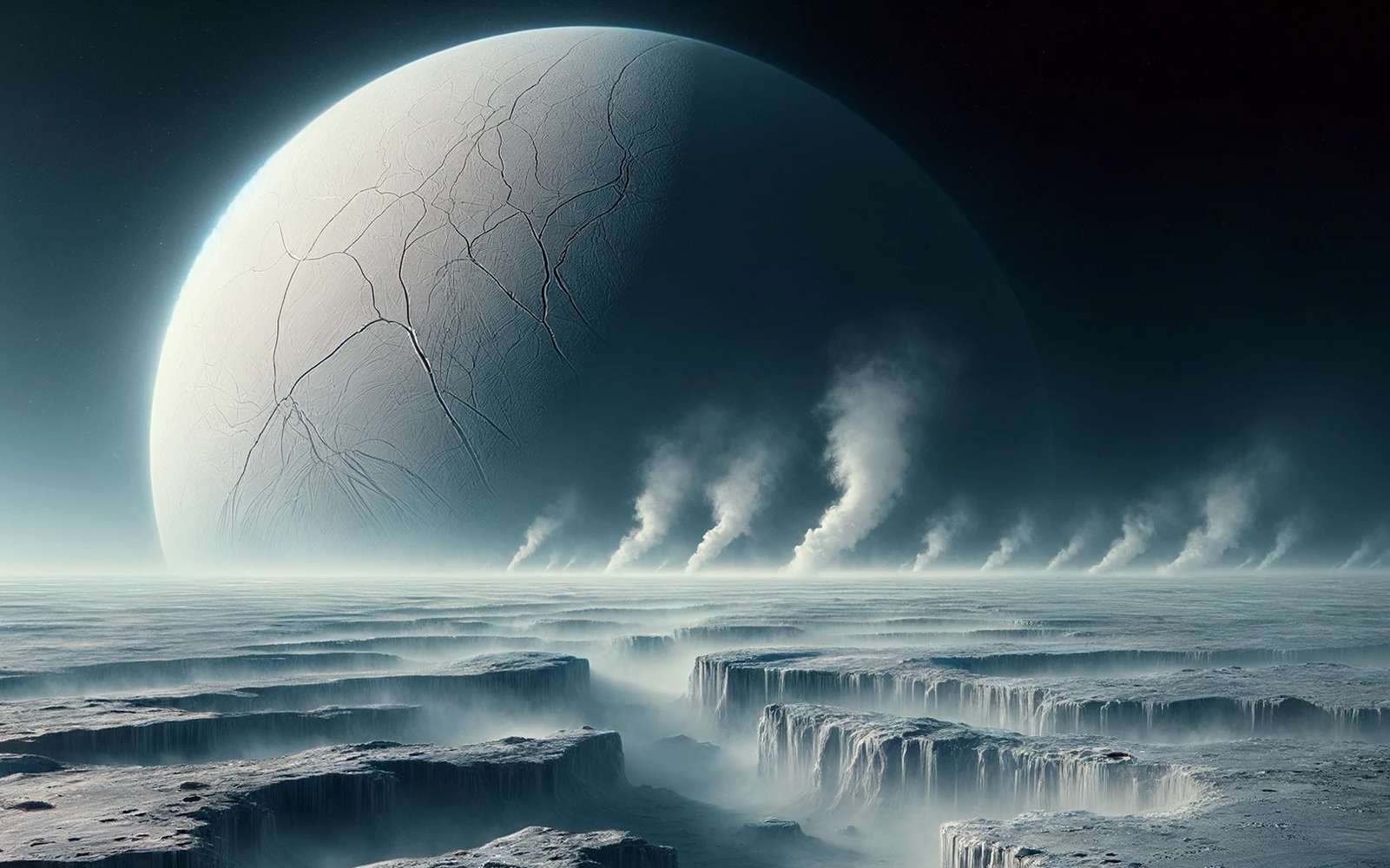 On sait pourquoi cette fascinante lune de Saturne crache des panaches de glace