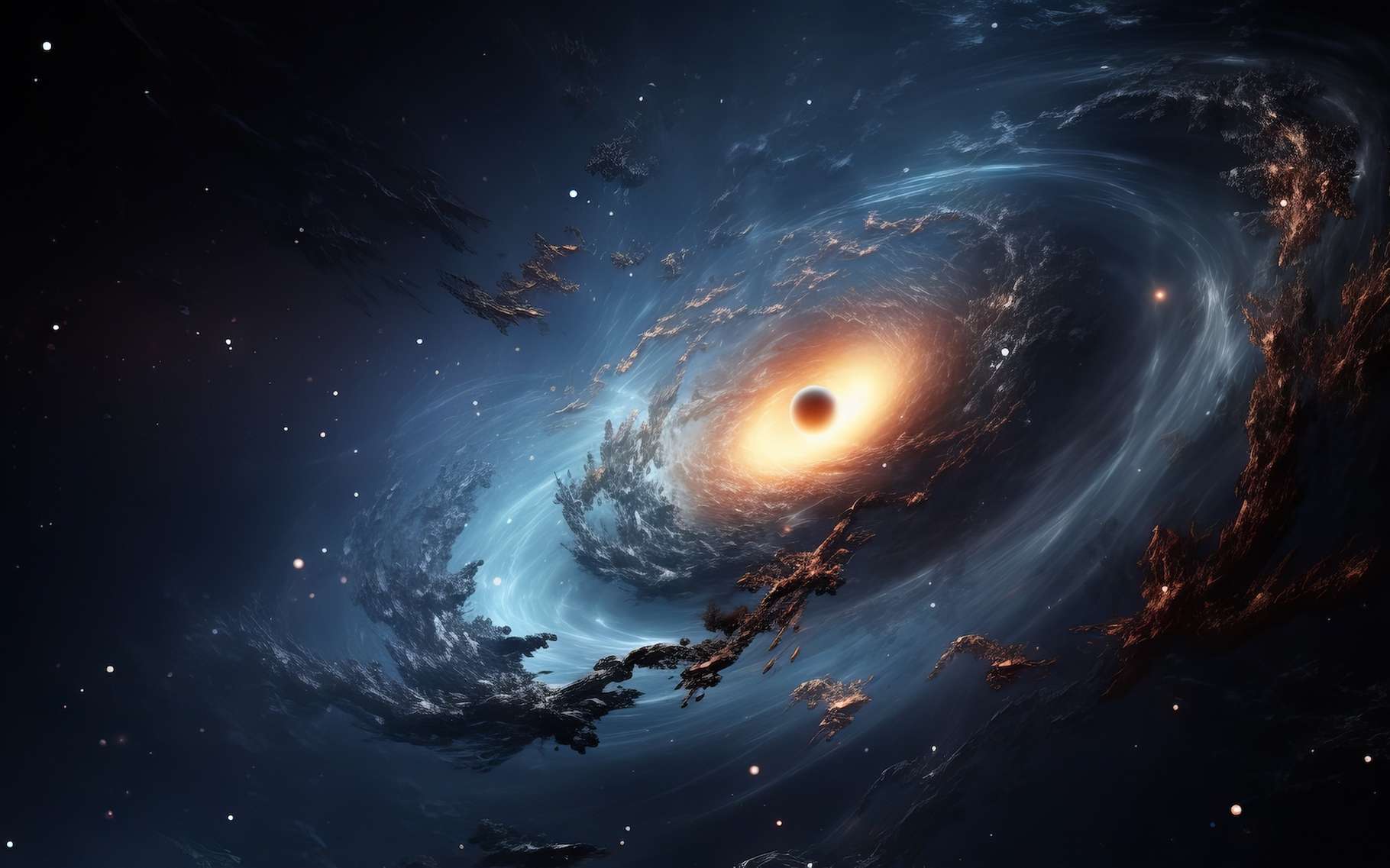Incroyable découverte du plus vieux trou noir géant connu : son existence si précoce surprend les astronomes !