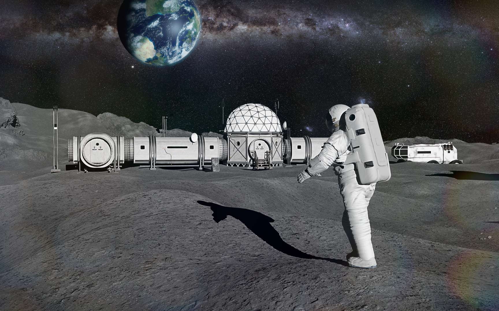 La Lune est en train de rétrécir et cela met en danger les futures bases humaines !
