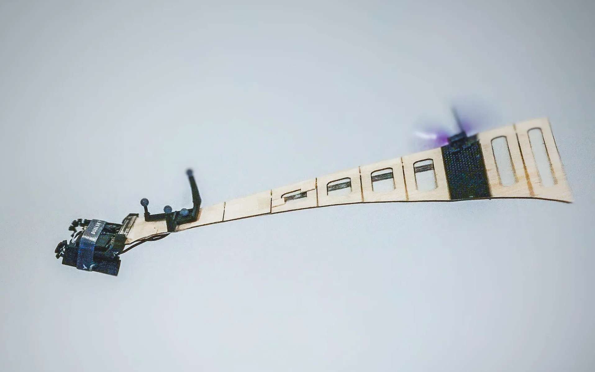 Ce drone souple s'enroule et se déroule