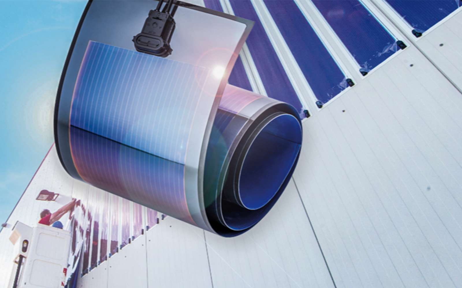 L'énergie photovoltaïque fait sa révolution avec des panneaux souples et autocollants