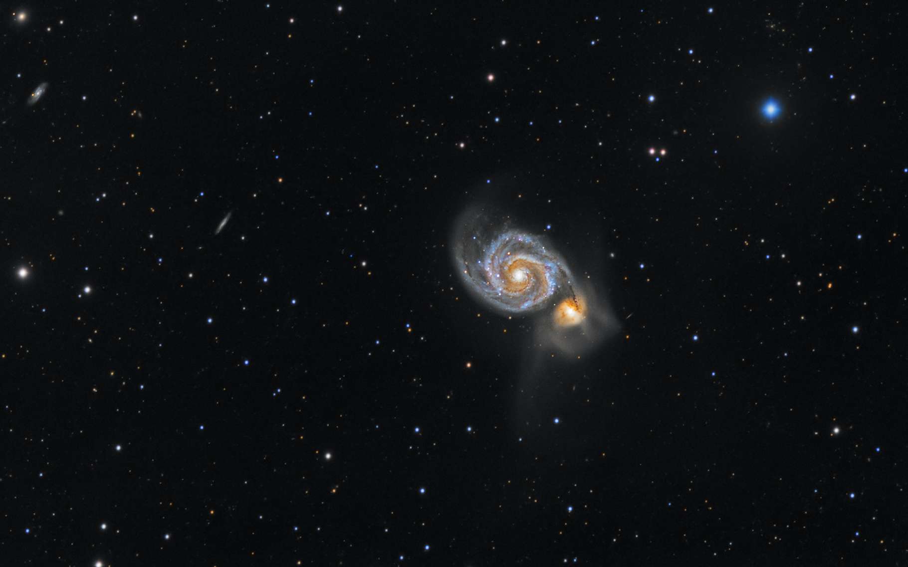 Des traces d'une collision radiale entre une galaxie naine et la Voie lactée !