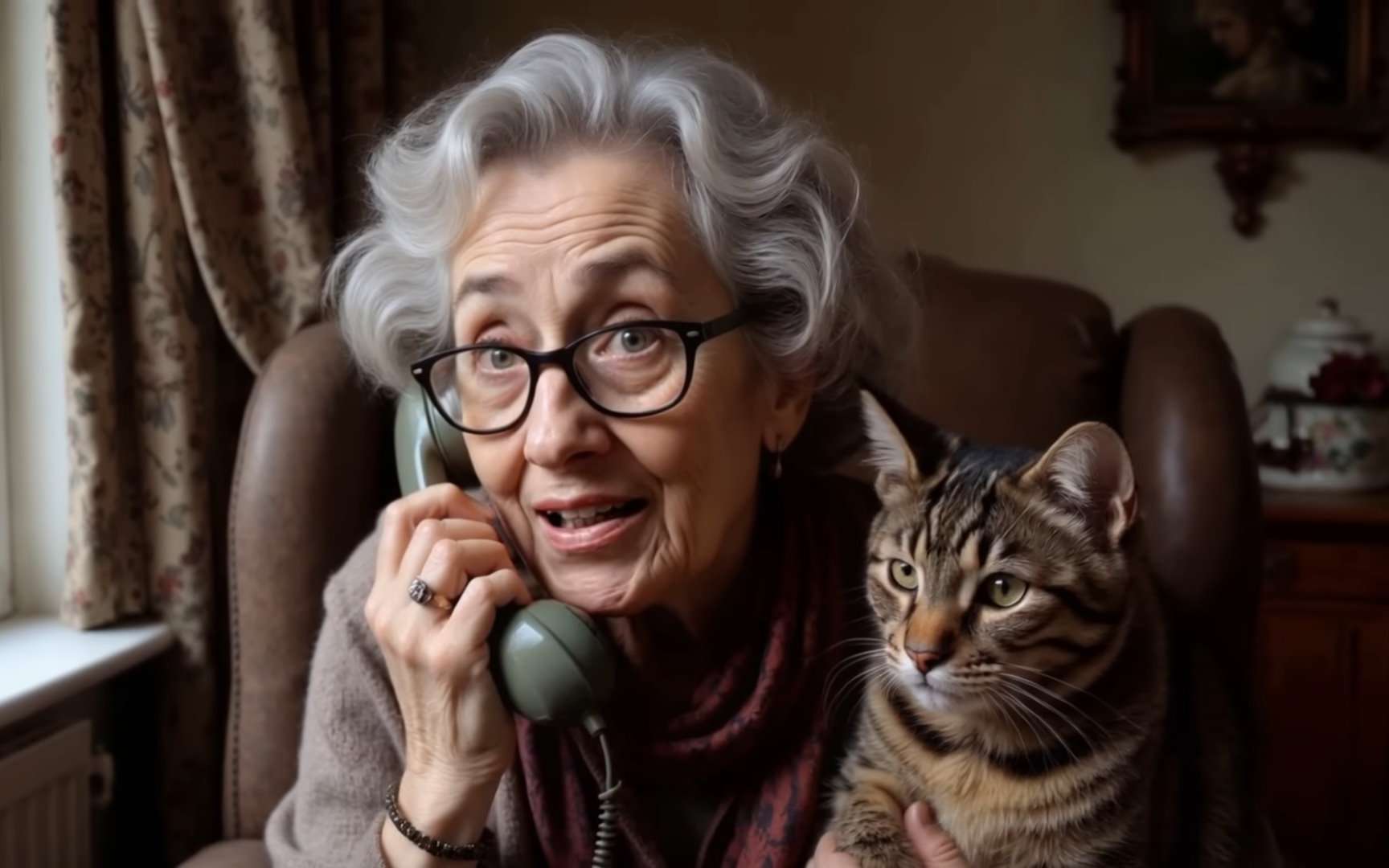 Daisy, la grand-mère qui rend fou les arnaqueurs téléphoniques : c'est hilarant et terriblement efficace !