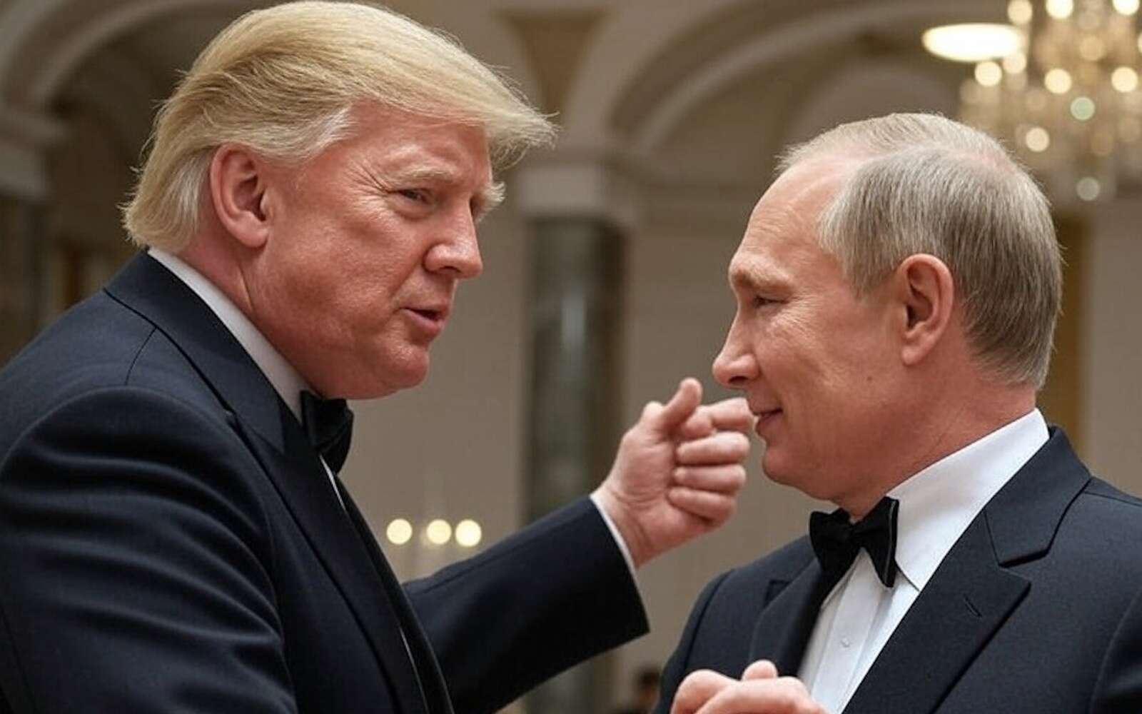 Donald Trump a dansé une valse avec Poutine ! C'est vrai : Grok 2 de X me l'a montré