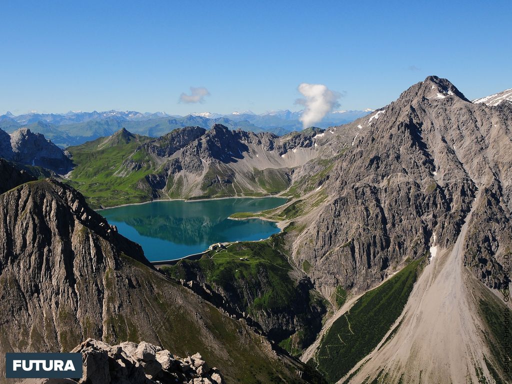 Le lac de Lün Autriche Fond d'écran et images gratuites