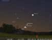 Mars, Mercure, Régulus et Vénus sont alignés dans le ciel de l'aube