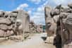 La porte des Lions d'Hattusa, située au sud-ouest de l'ancienne capitale hittite. © Bernard Gagnon, Wikimedia Commons