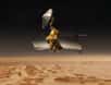 Voilà dix ans que l'orbiteur MRO tourne autour de la planète Mars. Arrivé le 10 mars 2006, il devait achever sa mission en 2008... mais la poursuivra, espère la Nasa, jusqu'en 2020. Ses instruments fournissent depuis cette date de précieuses informations même si les succès des atterrisseurs, plus spectaculaires, ont un peu occulté ce travail de fond. En 2012, nous présentions une animation d'images venues de Mars Global Surveyor et de MRO qui visualisaient la descente du rover Curiosity jusque dans le cratère Gale. MRO avait même pu photographier tous les composants du vaisseau, jonchant le sol. En prime, ses plus beaux clichés.