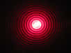 Une figure de diffraction produite à l'aide d'un faisceau laser. © wiski, Wikimedia Commons, CC by 3.0