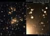 Abell 1689 est un amas de galaxies célèbre pour ses nombreux arcs gravitationnels que l'on peut voir sur les images de Hubble. Le télescope spatial a permis de découvrir une concentration record d’amas globulaires autour du cœur d'Abell 1689 : 160.000 dans un rayon de quelques millions d'années-lumière, la concentration la plus grande connue à ce jour. Ils sont particulièrement nombreux là où l'on pense que la densité de matière noire est la plus élevée.