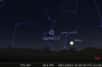 La Lune en rapprochement avec Vénus et Nunki
