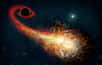 L'hypothétique planète 9 contenant environ 10 masses terrestres, dont l'existence est conjecturée depuis quelques années bien au-delà de l'orbite de Pluton, pourrait être un trou noir primordial. On pourrait le croire encore moins facilement décelable, mais ce n'est peut-être pas le cas car il pourrait sporadiquement faire des éruptions en dévorant une comète. L'événement serait détectable avec le LSST.