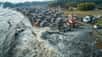 La rupture sismique sur la zone de subduction de Cascadia pourrait mener à une inondation importante des terres de la côte ouest-américaine. © Media Srock, Adobe Stock (image générée avec IA)