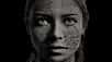 Un visage généré par intelligence artificielle à partir de codes ASCII. © Marcus Jacobi - AdobeStock
