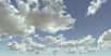 Rendu photo réaliste d'une simulation explicite de nuages avec une résolution de 8 mètres (N. Villefranque/Meso-Star, modèle Meso-NH, logiciel High-Tune:Renderer).&nbsp;© Lmd Jussieu