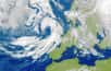 L'enroulement de la tempête Eowyn est impressionnant et rappelle celui d'un ouragan. © Eumetsat, Meteorologene