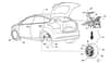 Étrange brevet déposé par Ford : une roue détachable qui devient un véhicule individuel monocycle. De quoi assurer un « transport multimodal », explique le constructeur.