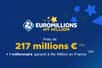 Ce mardi 5 décembre 2023, la Française des jeux propose de remporter un mega jackpot de 217 millions d'euros ! Une belle occasion de devenir millionnaire en ce début de semaine.