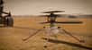 Vue d'artiste d'Ingenuity, le premier hélicoptère envoyé sur Mars. © Nasa, JPL-Caltech