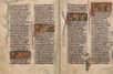 Extrait du manuscrit "le Roman de Renart", épisode de Renart et le coq Chantecler ; manuscrit français cote 12584, bibliothèque nationale de France. © Bibliothèque nationale de France.